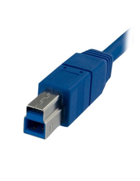 StarTech.com Cable USB 3.1 SuperSpeed de 1 metro - Usb A Macho a Usb B Macho azul