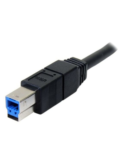 StarTech.com Cable USB 3.1 SuperSpeed de 3 metros - Usb A Macho a Usb B Macho negro