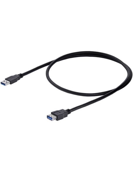 StarTech.com Cable 1m Extensión Alargador USB 3.1 SuperSpeed - USB A Macho a USB A Hembra - Negro