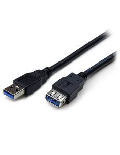 StarTech.com Cable USB 3.1 de 2m Extensor Alargador - USB A Macho a USB A Hembra - negro