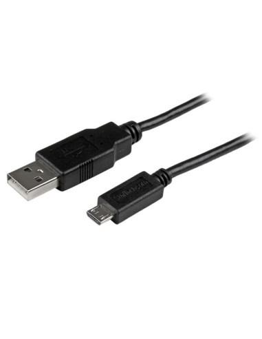 StarTech.com Cable Corto USB 2.0 tipo-A macho a Micro USB B macho de 15cm negro