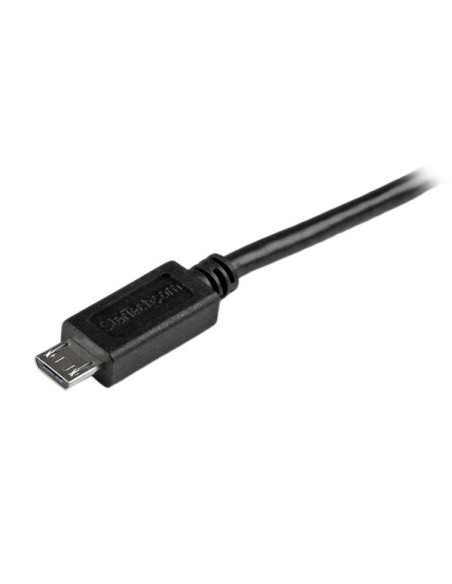 StarTech.com Cable Corto USB 2.0 tipo-A macho a Micro USB B macho de 15cm negro