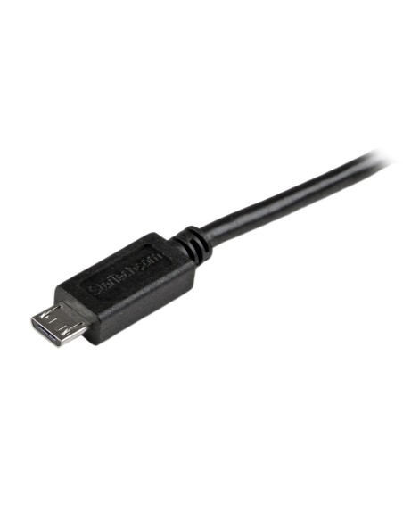 StarTech.com Cable Largo de Carga y Sincronización USB 2.0 Tipo-A macho a Micro USB B macho de 3m - 24AWG negro
