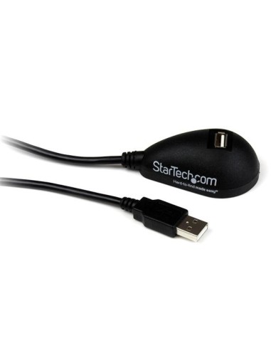 StarTech.com Cable de 1.5m de Extensión Alargador USB 2.0 de Sobremesa USB A Macho a USB A Hembra - negro
