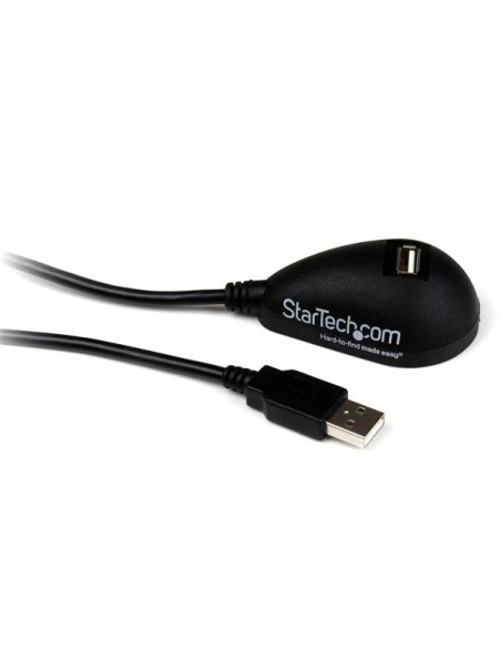 StarTech.com Cable de 1.5m de Extensión Alargador USB 2.0 de Sobremesa USB A Macho a USB A Hembra - negro