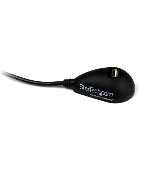 StarTech.com Cable de 1.5m de Extensión Alargador USB 2.0 de Sobremesa USB A Macho a USB A Hembra - negro