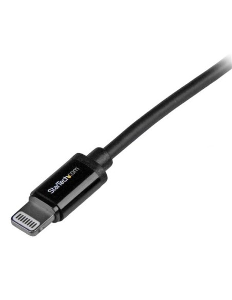 StarTech.com Cable 1m Lightning 8 Pin a USB 2.0 para Apple iPod iPhone iPad - Negro