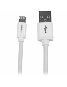 StarTech.com Cable de 2m Lightning de 8 Pin a USB 2.0 Tipo-A para Apple iPod iPhone 5 iPad - Blanco