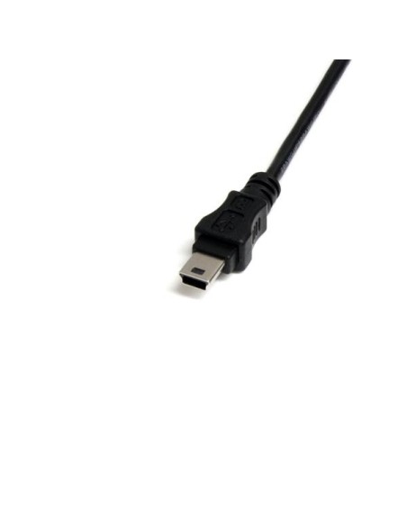 StarTech.com Cable Mini USB B a USB Tipo-A macho a hembra negro