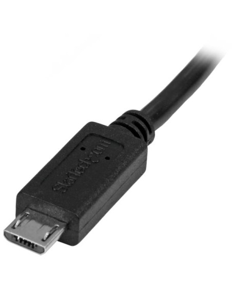 StarTech.com Cable de extension de 50cm Micro USB B  - Macho a Hembra - negro