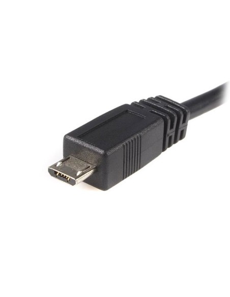 StarTech.com Cable 3m USB 2.0 Micro USB B macho a USB A macho Cargador para Teléfono Móvil Datos - Negro