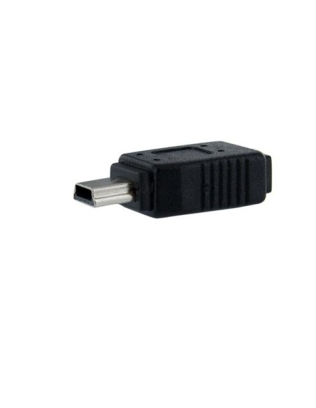 StarTech.com Adaptador MicroUSB-B Hembra a Mini USB-B Macho - negro