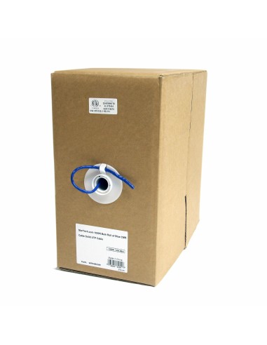 StarTech.com Rollo Bobina de 304.8m de Cable de Red Bulk a Granel UTP Cat5e Azul Sólido