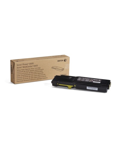 Toner xerox wc6605 amarillo 106R02231