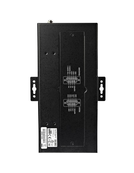 StarTech.com Adaptador industrial usb a 8 puertos serie DB9 RS232 RS422 RS485 con proteccion esd de 15kV negro ICUSB234858I