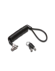 Cable de seguridad kensington candado con llave microsaver 2.0 para portatiles negro plata K64423WW