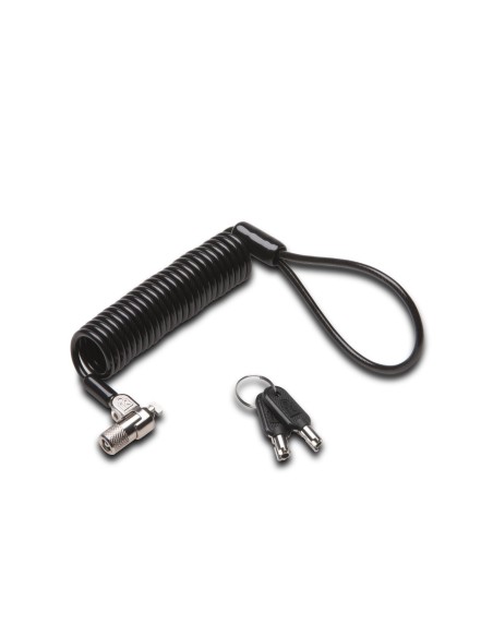 Cable de seguridad kensington candado con llave microsaver 2.0 para portatiles negro plata K64423WW