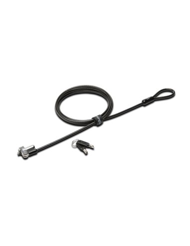Cable de seguridad kensington candado con llave N17 para portatiles negro plata K64440WW