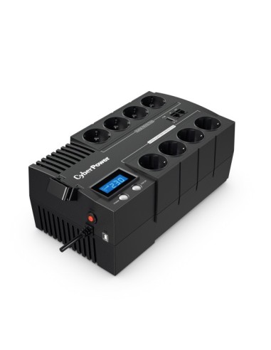 CyberPower BR1200ELCD sistema de alimentación ininterrumpida (UPS) LÍ­nea interactiva 1200 VA 720 W 8 salidas AC