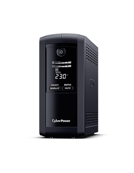 CyberPower VP700ELCD sistema de alimentación ininterrumpida (UPS) LÍ­nea interactiva 700 VA 390 W 3 salidas AC