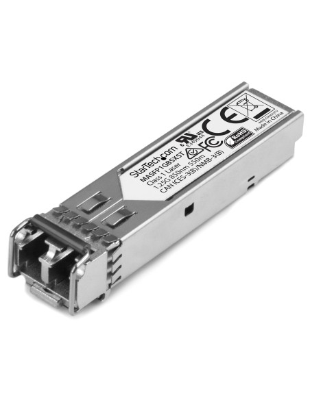 StarTech.com Modulo SFP Compatible con Cisco Meraki MA-SFP-1GB-SX Transceptor de Fibra optica 1000BASE-SX Fiber MASFP1GBSXST