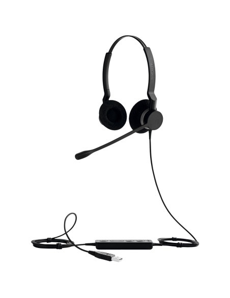 Auriculares Jabra BIZ 2300 USB UC Duo Auriculares Diadema Negro 2399-829-109