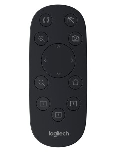 Mando a distancia logitech rf inalambrico webcam botones negro 993-001465