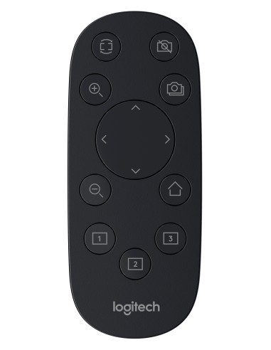 Mando a distancia logitech rf inalambrico webcam botones negro 993-001465