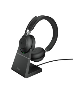 Auriculares Jabra Evolve2 65, UC Stereo Auriculares Diadema USB Tipo C Bluetooth Negro 26599-989-889