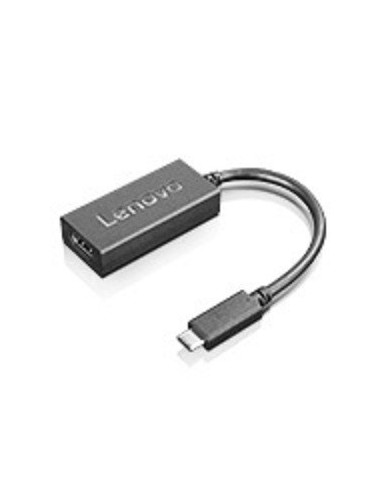 Lenovo 4X90M42956 adaptador de cable USB-C VGA Negro
