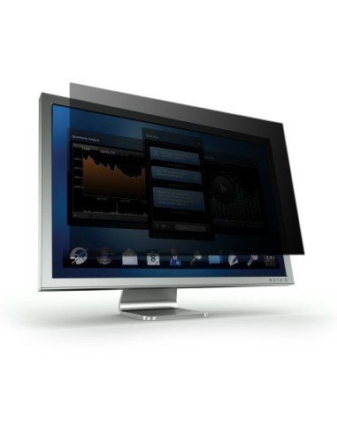 3M Filtro de privacidad de para monitor de escritorio con pantalla panorámica de 27"