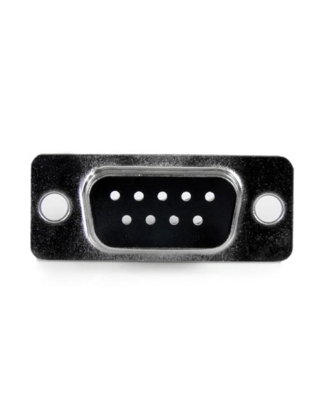 StarTech.com Adaptador Conversor modular serie de DB9 a RJ45 Macho a Hembra negro GC98MF