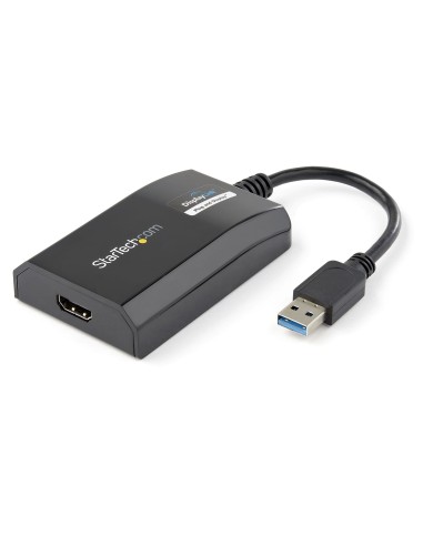 StarTech.com adaptador usb 3.0 a Hdmi hd certificado negro USB32HDPRO