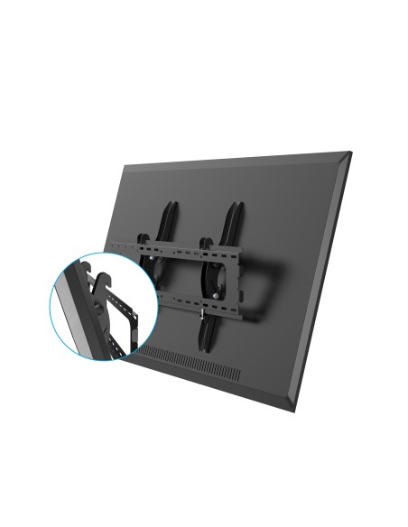 StarTech.com Soporte vesa de pared para tv o monitor lcd led o plasma de 32P a 75P Negro