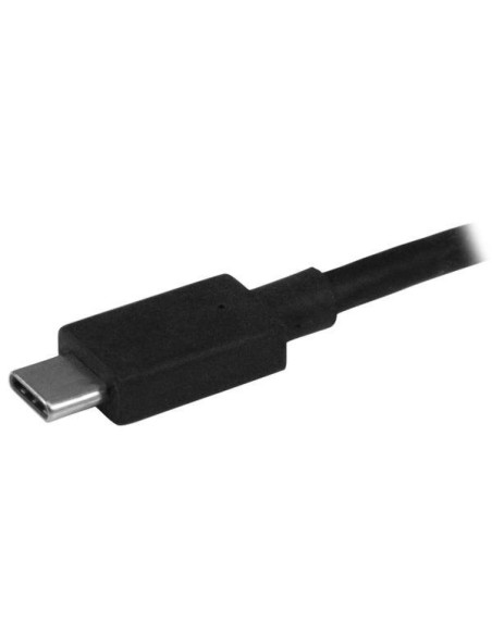 StarTech.com Divisor Splitter MST usb tipo-c a hdmi de 2 Puertos multiplicador MST usb tipo-c compatible con Thunderbolt 3 negro