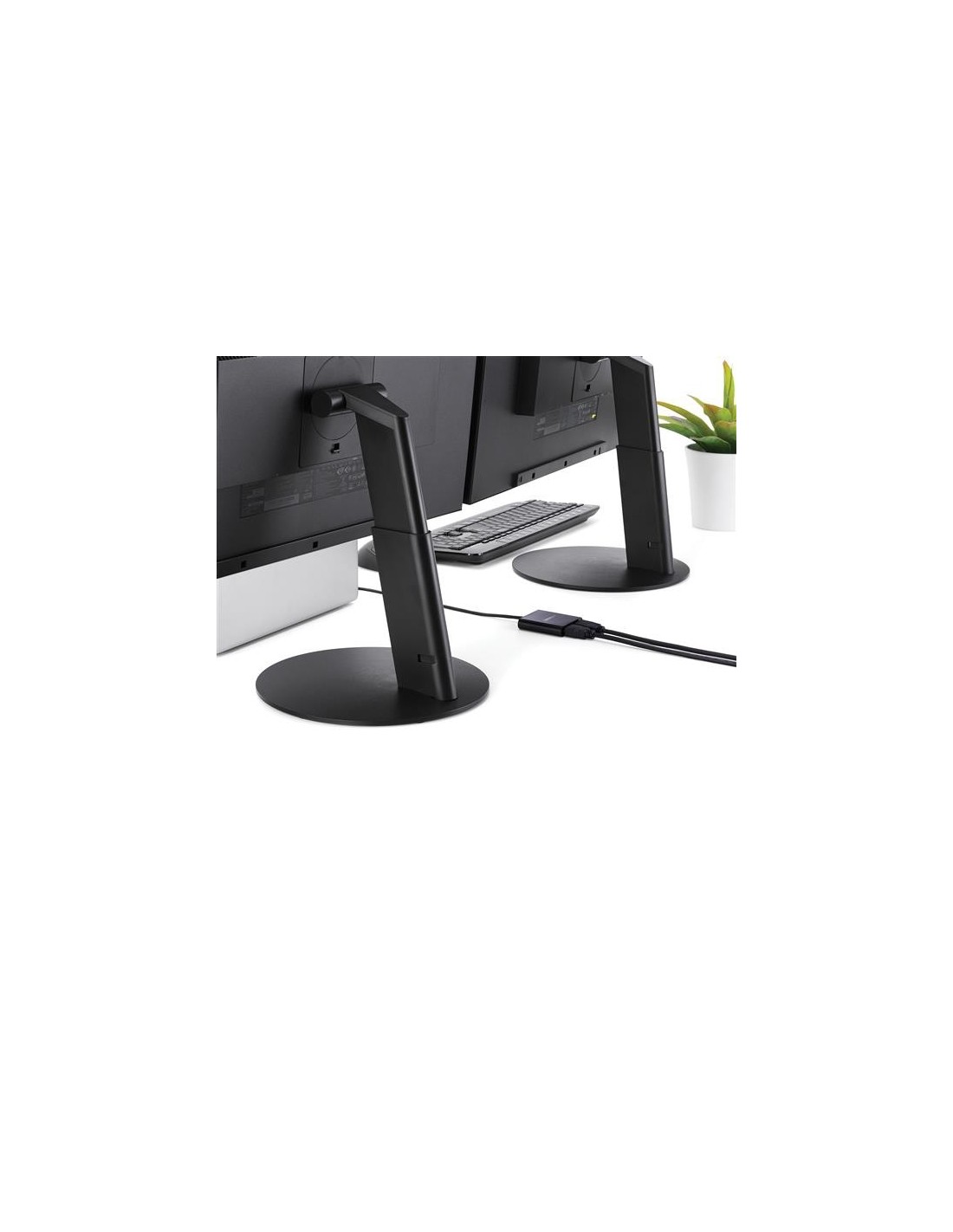 StarTech.com Divisor Splitter MST usb tipo-c a hdmi de 2 Puertos multiplicador MST usb tipo-c compatible con Thunderbolt 3 negro