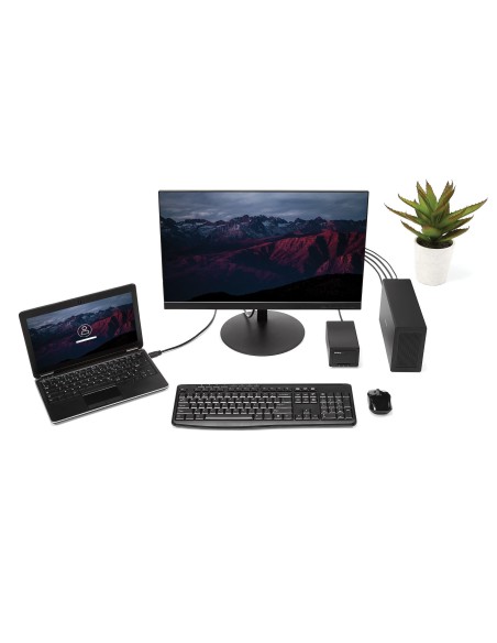 StarTech.com Caja Chasis de Expansión Thunderbolt 3 a PCI Express con DisplayPort - PCI-E x16 - PCIe de 16 Hilos