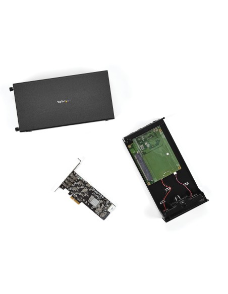 StarTech.com Caja Chasis de Expansión Thunderbolt 3 a PCI Express con DisplayPort - PCI-E x16 - PCIe de 16 Hilos