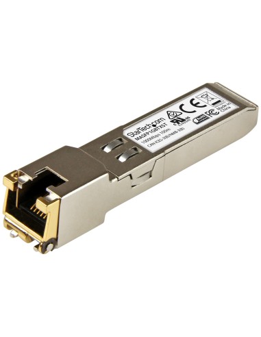 StarTech.com Módulo SFP Compatible con Cisco Meraki MA-SFP-1GB-TX -Transceptor de Cobre RJ45 100BASE-TX - MASFP1GBTXST