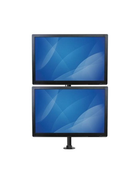 StarTech.com soporte de mesa vertical vesa ajustable para dos monitores de 13P a  27P Negro