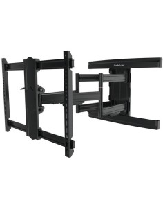 StarTech.com Soporte de pared para tv brazo articulado con movimiento total 37P - 80P Negro