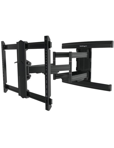 StarTech.com Soporte de pared para tv brazo articulado con movimiento total 37P - 80P Negro