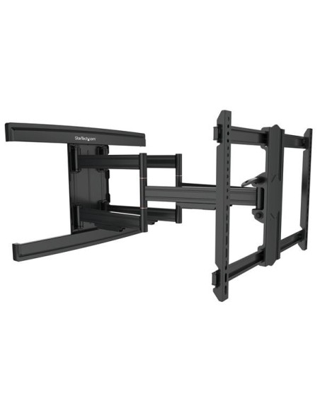 StarTech.com Soporte de pared para tv brazo articulado con movimiento total 37P - 80P Negro