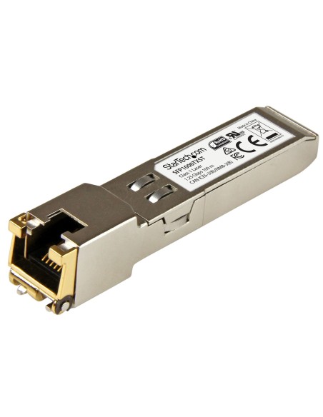 StarTech.com Módulo Transceiver SFP que cumple con MSA - 1000BASE-TX