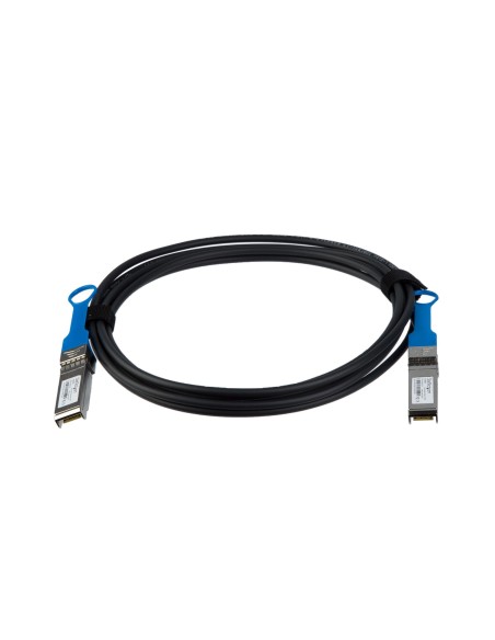 StarTech.com Cable conexion twinax direct-Attach SFP+ macho a macho compatible con HP 3m negro J9283BST