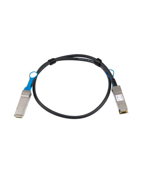 StarTech.com Cable conexion QSFP+ macho a macho direct-Attach Twinax MSA 40 GbE 1m negro QSFP40GPC1M
