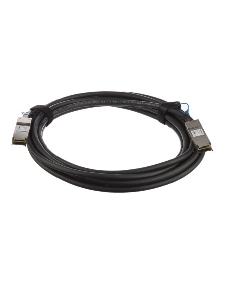 StarTech.com Cable conexion QSFP+macho a macho direct-Attach twinax MSA 40 GbE 5m negro QSFP40GPC5M