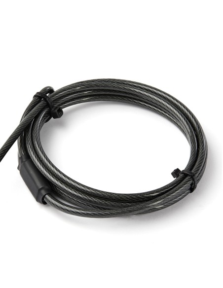 StarTech.com Cable seguridad para portatiles para K-Slot ranura nano ranura wedge con Llave acero inoxidable negro LTULOCKKEY