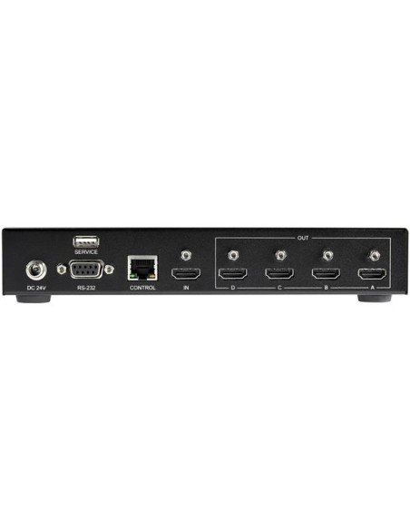 StarTech.com Controlador de VÍ­deo Wall 2x2 4k 60Hz negro ST124HDVW