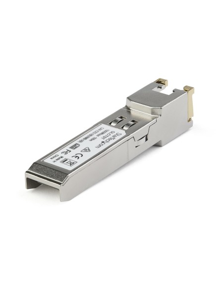 StarTech.com Modulo transceptor SFP compatible con el modelo SFP-1GE-FE-E-T de Juniper 10 100 1000Base-TX SFP1GEFEETST